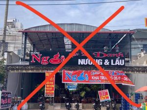 quán ngói nướng 2 Danh làng đại học